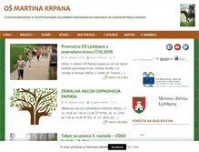 Tablet Screenshot of os-mk.si